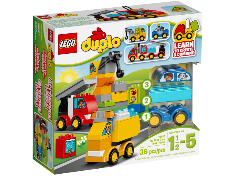 LEGO DUPLO 10816 Moje pierwsze pojazdy