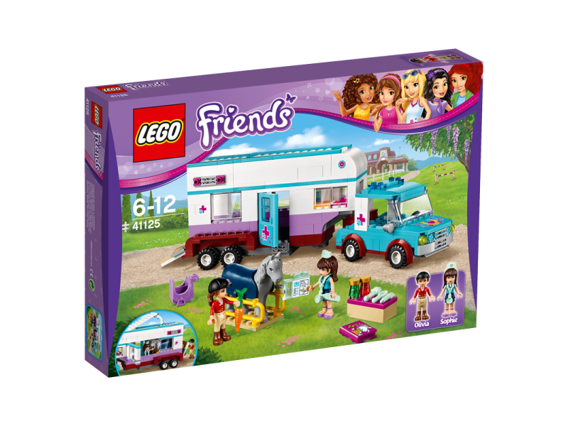 LEGO Friends 41125 Przyczepa lecznicza dla koni