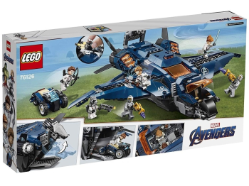  LEGO Super Heroes 76126 Wspaniały Quinjet Avengersów