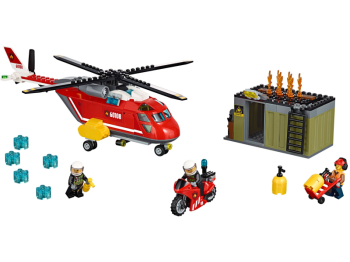 LEGO City 60108 Helikopter strażacki