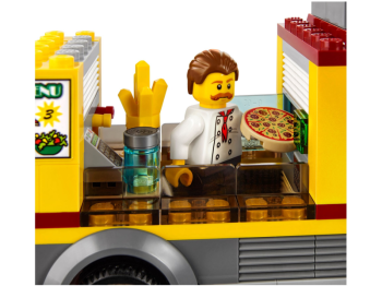  LEGO City 60150 Foodtruck z pizzą