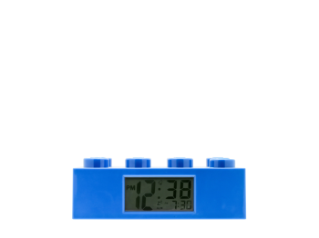 LEGO Classic 9002151 Budzik zegar klocek niebieski