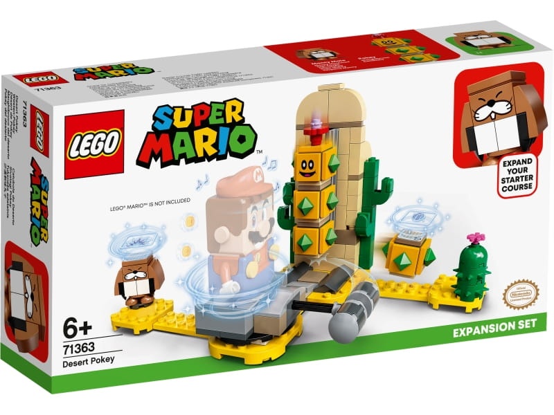 LEGO Super Mario 71363 Pustynny Pokey - zestaw rozszerzający