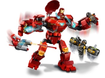 LEGO Super Heroes 76164 Hulkbuster Iron Mana kontra agenci A.I.M.