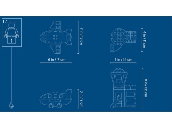 LEGO DUPLO 10871  Lotnisko