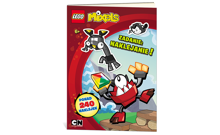 LEGO Mixels LAS401 Zadanie: naklejanie!