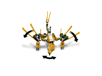 LEGO Ninjago 70666 Złoty Smok