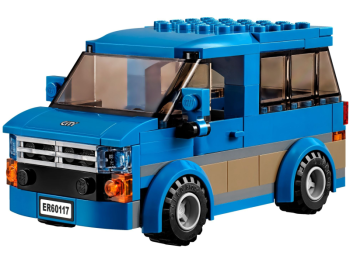 LEGO City 60117 Van z przyczepą kampingową
