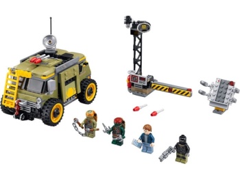 LEGO Teenage Mutant Ninja Turtles 79115 Destrukcja furgonetki żółwi