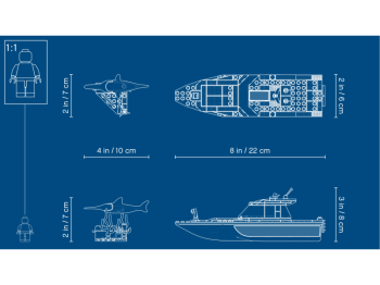  LEGO City 60221 Jacht