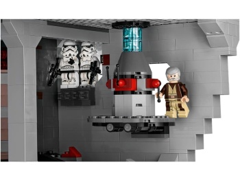 LEGO Gwiazda Śmierci wnętrze