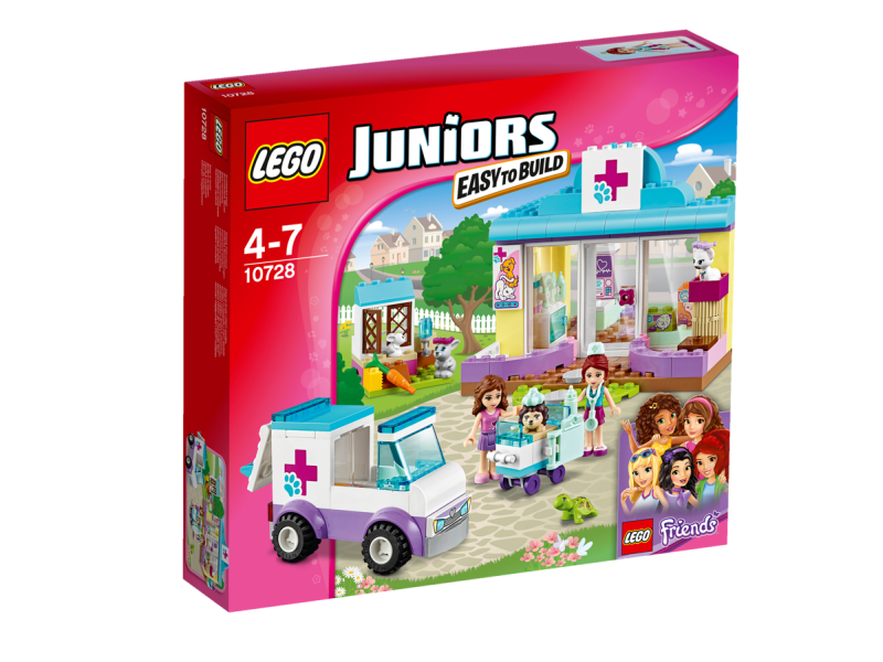 LEGO Juniors 10728 Weterynarz - Lecznica dla zwierząt Mii