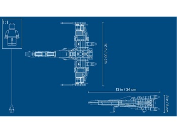 LEGO Star Wars 75218 X-Wing Starfighter