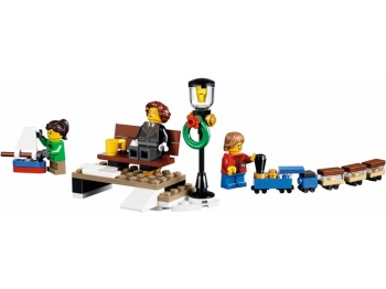 LEGO CREATOR 10254 Świąteczny pociąg 
