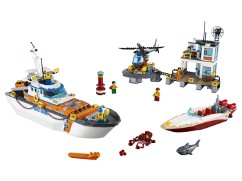 LEGO City 60167 Kwatera straży przybrzeżnej