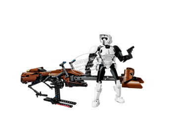 LEGO Star Wars 75532 Zwiadowca szturmowców i jego śmigacz