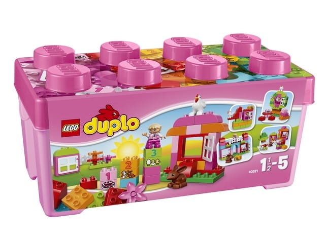LEGO DUPLO 10571 Zestaw z różowymi klockami