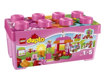 LEGO DUPLO 10571 Zestaw z różowymi klockami