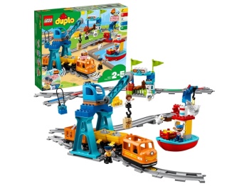 LEGO DUPLO 10875 Pociąg towarowy