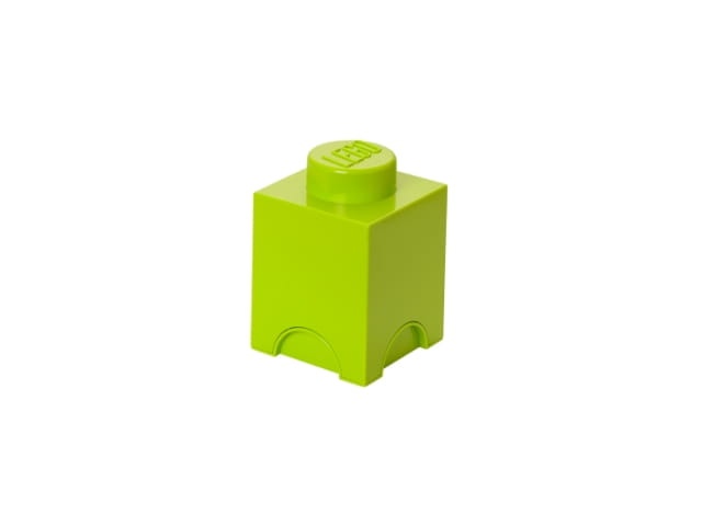 LEGO Friends 40011742 Pojemnik na klocki 1x1 jasnozielony