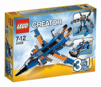 LEGO CREATOR 31008 Zdobywcy przestworzy 