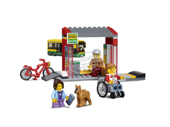 LEGO City 60154 Przystanek autobusowy