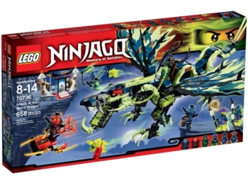 LEGO Ninjago 70736 Atak smoka Morro