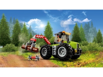 Traktor leśny LEGO