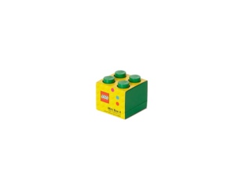 LEGO 40111734 Pojemnik na klocki 2x2 MINI zielony