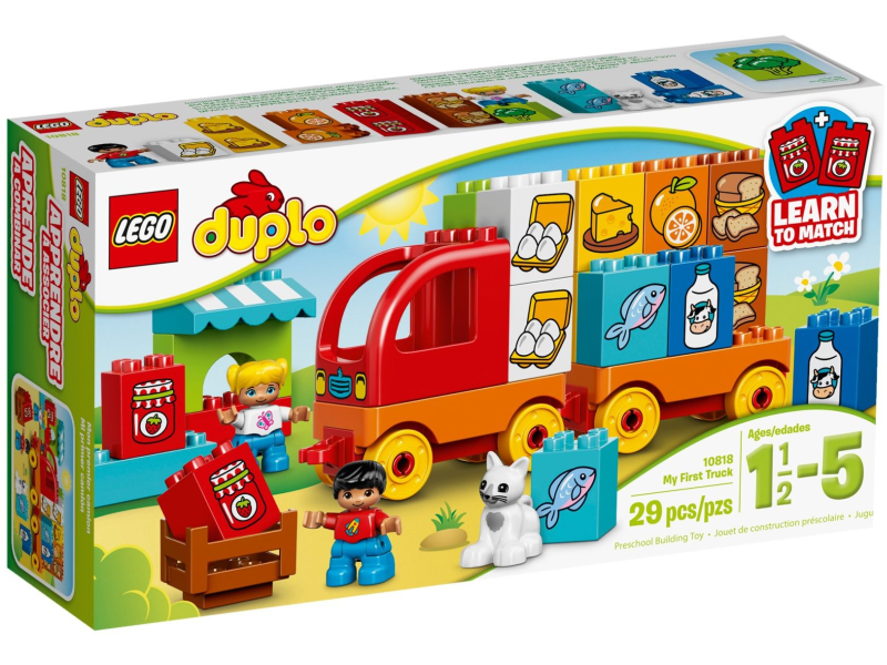 LEGO DUPLO 10818 Moja pierwsza ciężarówka