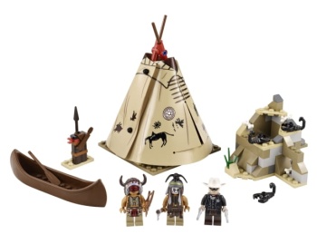 LEGO THE LONE RANGER 79107 OBÓZ KOMANCZÓW