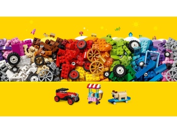 LEGO Classic 10715  Klocki na kółkach